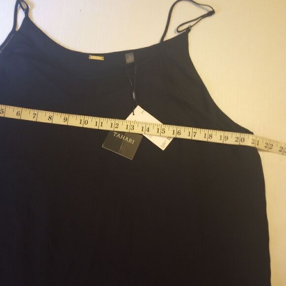 - Tahari spaghetti strap Cami with mesh inserts NWT - Picture 5 of 8